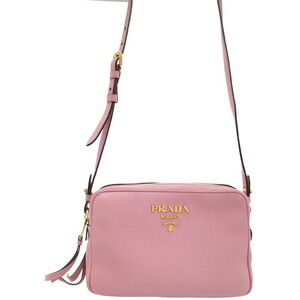 Prada Vitello Dino Leather Shoulder Bag